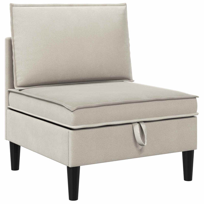 Set de mobilier pentru living 4 pcs Ovăz Țesătură - WALTI WALTI