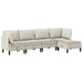 Set de mobilier pentru living 5 pcs Ovăz Țesătură - WALTI WALTI