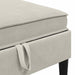 Set de mobilier pentru living 6 pcs Ovăz Țesătură - WALTI WALTI