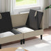 Set de mobilier pentru living 4 pcs Nisipiu Țesătură - WALTI WALTI