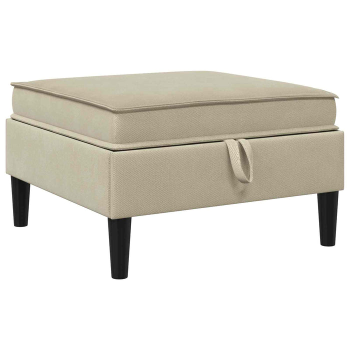 Set de mobilier pentru living 5 pcs Nisipiu Țesătură - WALTI WALTI