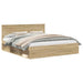 Cadru de pat cu headboard Sonoma 180 x 200 cm Lemn de pin masiv - WALTI WALTI