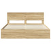 Cadru de pat cu headboard Sonoma 180 x 200 cm Lemn de pin masiv - WALTI WALTI