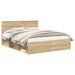 Cadru de pat cu headboard Sonoma 160 x 200 cm Lemn de pin masiv - WALTI WALTI