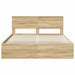 Cadru de pat cu headboard Sonoma 160 x 200 cm Lemn de pin masiv - WALTI WALTI