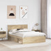 Cadru de pat cu headboard Sonoma 140 x 190 cm Lemn de pin masiv - WALTI WALTI