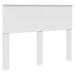 Cadru de pat cu headboard Alb 120 x 200 cm Lemn de pin masiv - WALTI WALTI