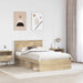 Cadru de pat cu headboard Sonoma 120 x 200 cm Lemn de pin masiv - WALTI WALTI
