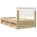 Cadru de pat cu headboard Sonoma 100 x 200 cm Lemn de pin masiv - WALTI WALTI