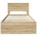 Cadru de pat cu headboard Sonoma 100 x 200 cm Lemn de pin masiv - WALTI WALTI