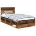 Cadru de pat Lemn vechi 100 x 200 cm Lemn de pin masiv - WALTI WALTI