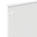 Cadru de pat cu headboard Alb 90 x 200 cm Lemn de pin masiv - WALTI WALTI