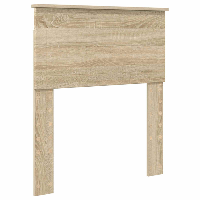 Cadru de pat Stejar Sonoma 75 x 190 cm Lemn de pin masiv - WALTI WALTI