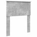 Cadru de pat Gri Concret 75 x 190 cm Lemn de pin masiv - WALTI WALTI
