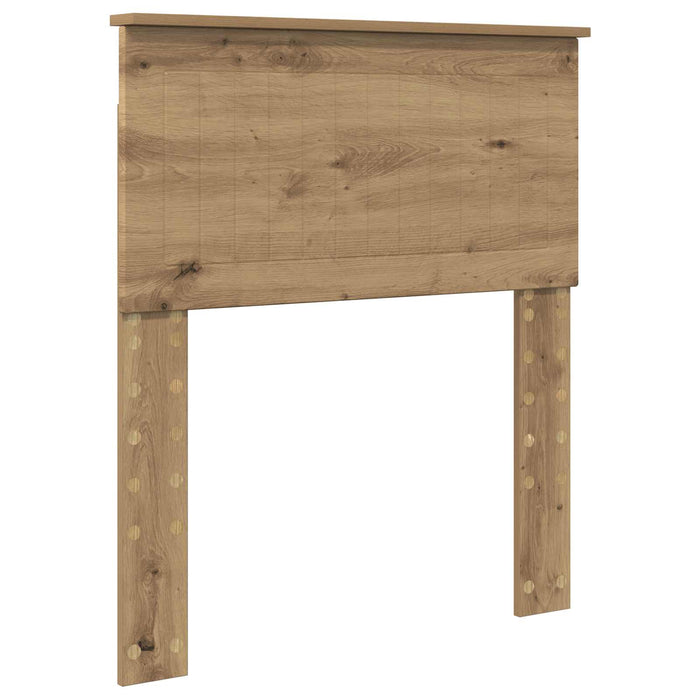 Cadru de pat Stejar artizanal 75 x 190 cm Lemn de pin masiv - WALTI WALTI