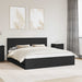 Cadru de pat cu sertar Negru 180 x 200 cm Lemn Ingineresc - WALTI WALTI