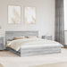 Cadru de pat cu sertar Gri Sonoma 180 x 200 cm Lemn Ingineresc - WALTI WALTI