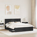 Cadru de pat cu sertar Negru 160 x 200 cm Lemn Ingineresc - WALTI WALTI