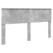 Cadru de pat Gri din beton 160 x 200 cm Lemn Ingineresc - WALTI WALTI