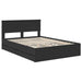 Cadru de pat cu sertar Negru 140 x 190 cm Lemn Ingineresc - WALTI WALTI