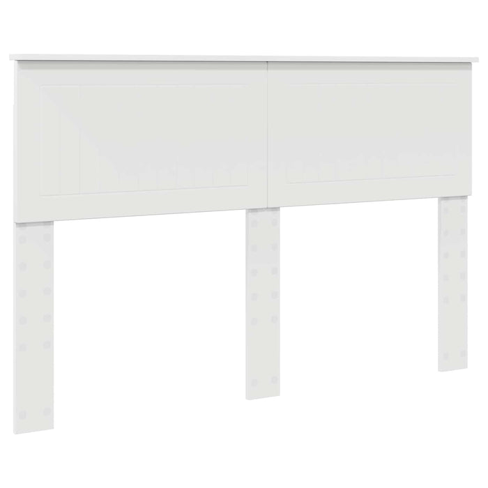 Cadru de pat cu sertar Alb 140 x 200 cm Lemn Ingineresc - WALTI WALTI