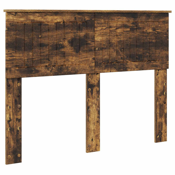 Cadru de pat Stejar fumuriu 120 x 190 cm Lemn Ingineresc - WALTI WALTI
