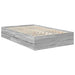 Cadru de pat cu sertar Gri Sonoma 120 x 200 cm Lemn Ingineresc - WALTI WALTI