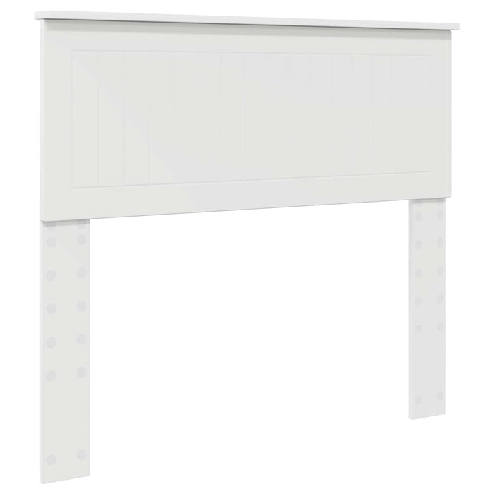 Cadru de pat cu sertar Alb 100 x 200 cm Lemn Ingineresc - WALTI WALTI
