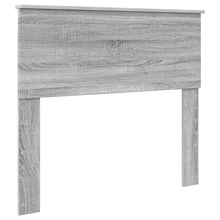 Cadru de pat cu sertar Gri Sonoma 100 x 200 cm Lemn Ingineresc - WALTI WALTI