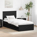 Cadru de pat cu sertar Negru 90 x 190 cm Lemn Ingineresc - WALTI WALTI
