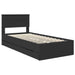 Cadru de pat cu sertar Negru 90 x 190 cm Lemn Ingineresc - WALTI WALTI