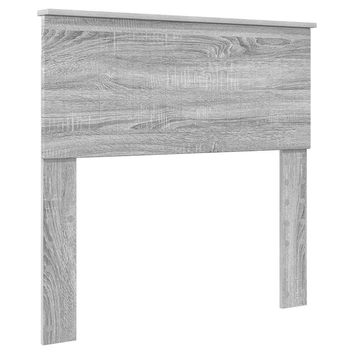 Cadru de pat cu sertar Gri Sonoma 90 x 190 cm Lemn Ingineresc - WALTI WALTI