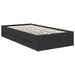 Cadru de pat cu sertar Negru 90 x 200 cm Lemn Ingineresc - WALTI WALTI