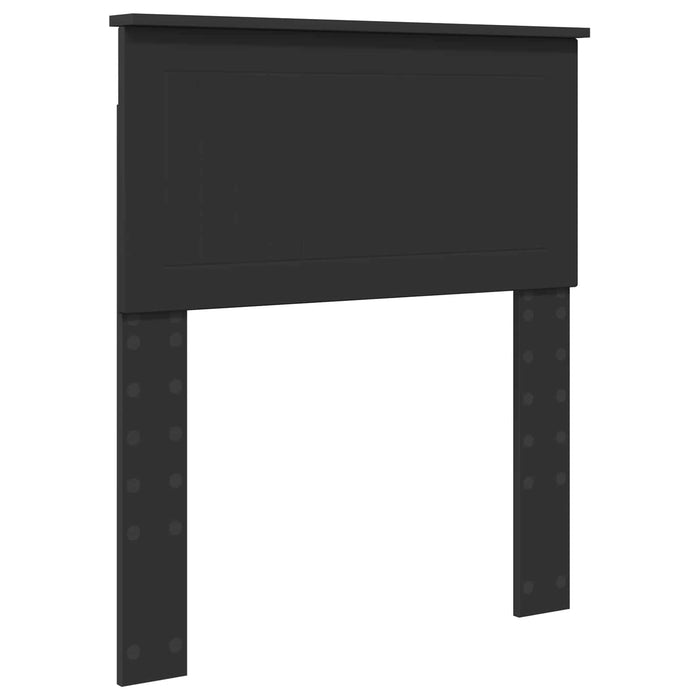 Cadru de pat cu sertar Negru 75 x 190 cm Lemn Ingineresc - WALTI WALTI