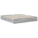 Pat cu storage cu sertar Gri Sonoma 180 x 200 cm Lemn compozit - WALTI WALTI
