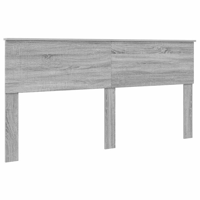 Pat cu storage cu sertar Gri Sonoma 180 x 200 cm Lemn compozit - WALTI WALTI