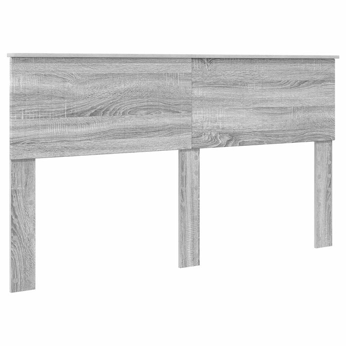 Pat cu storage cu sertar Gri Sonoma 160 x 200 cm Lemn compozit - WALTI WALTI