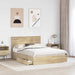 Pat cu storage Stejar Sonoma 140 x 200 cm Lemn compozit - WALTI WALTI