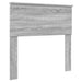 Pat cu storage cu sertar Gri Sonoma 90 x 200 cm Lemn compozit - WALTI WALTI