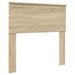 Pat cu storage Stejar Sonoma 90 x 190 cm Lemn compozit - WALTI WALTI
