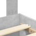 Cadru de pat cu sertar cu headboard cu depozitare Lemn compozit - WALTI WALTI