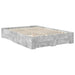 Cadru de pat cu sertar cu headboard cu depozitare Lemn compozit - WALTI WALTI