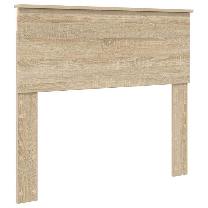 Cadru de pat cu sertar Stejar Sonoma 100 x 200 cm Lemn compozit - WALTI WALTI