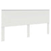 Cadru de pat cu headboard Alb 200 x 200 cm Lemn de pin masiv - WALTI WALTI