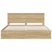 Cadru de pat cu headboard Sonoma 200 x 200 cm Lemn de pin masiv - WALTI WALTI