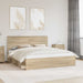 Cadru de pat cu headboard Sonoma 180 x 200 cm Lemn de pin masiv - WALTI WALTI