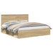 Cadru de pat cu headboard Sonoma 180 x 200 cm Lemn de pin masiv - WALTI WALTI