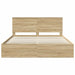 Cadru de pat cu headboard Sonoma 180 x 200 cm Lemn de pin masiv - WALTI WALTI