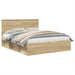 Cadru de pat cu headboard Sonoma 160 x 200 cm Lemn de pin masiv - WALTI WALTI
