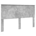 Cadru de pat cu headboard Beton 160 x 200 cm Lemn de pin masiv - WALTI WALTI